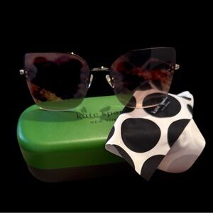 Kate Spade Ariella/G/S Gold Rimless Sunnies – 58-15-140